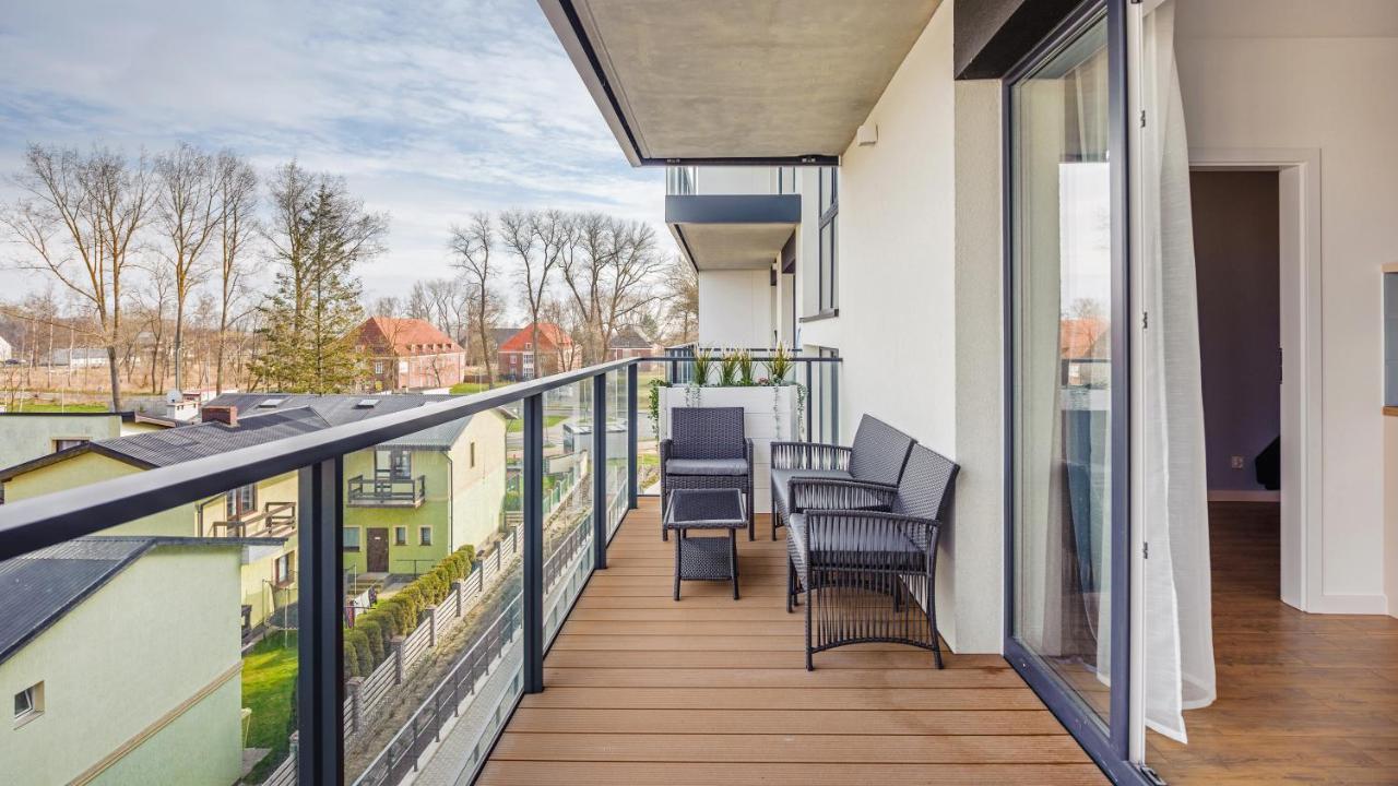 Apartamenty Sun & Snow Sagaris Z Basenem Dziwnów Buitenkant foto